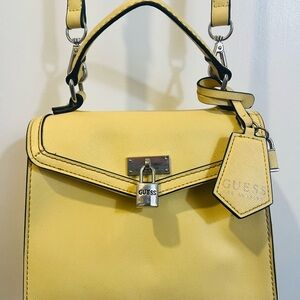 Guess Yellow Crossbody Bag/ Mini Purse